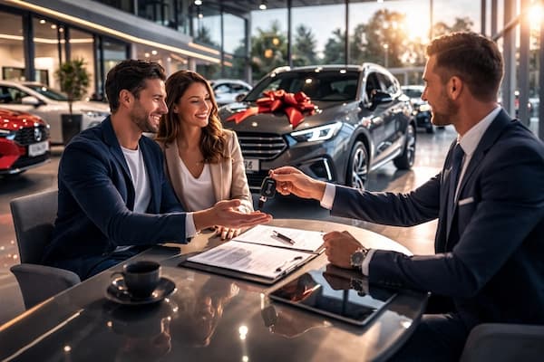Professional dealership interaction